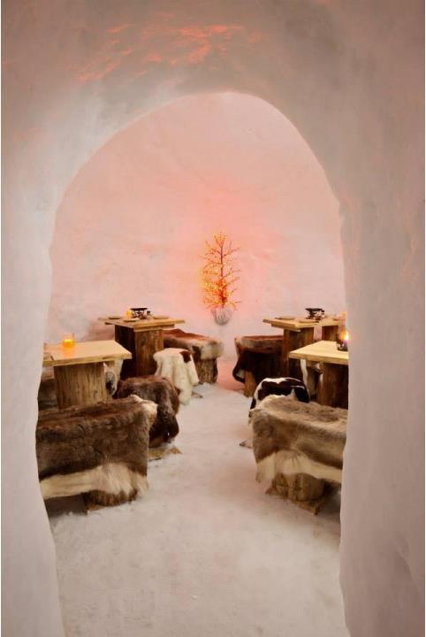 Actual product image Gift certificate, fondue menu in igloo