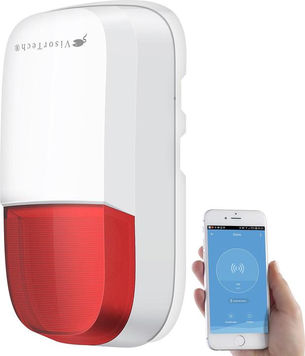 VisorTech WLAN-Outdoor-Sirene