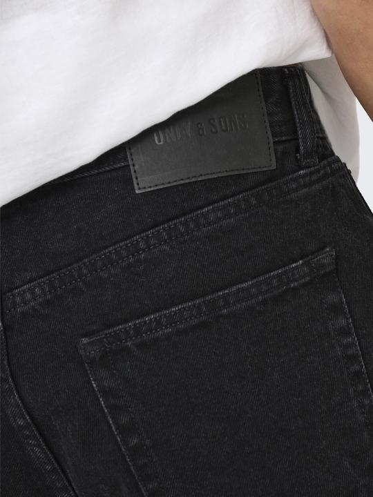 Actual product image Only & Sons Onsfade Black 9087 Tai Dnm Shorts Noos (XS)
