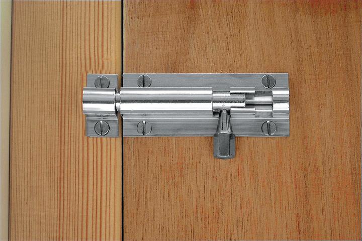 Produktbild Abus Grendelriegel 96/75 SB (Zimmertür, Eingangstür, Holztür, Balkontür)