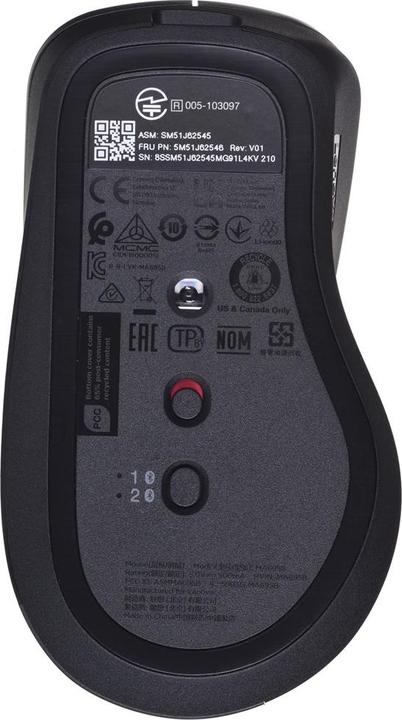 Actual product image Lenovo Professional Bluetooth Mouse (Cable)