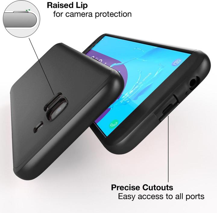 Actual product image Nalia 360 degree cell phone case (Samsung Galaxy J6)