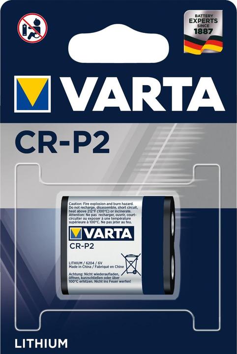 Actual product image Varta Photo Lithium (1 pcs., CRP2, 1450 mAh)