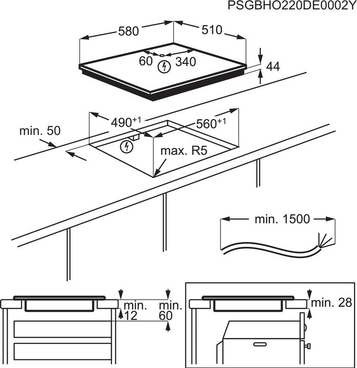 Produktbild Electrolux Gk58tsilo