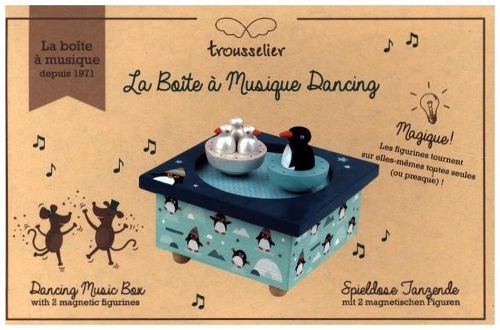 Image du produit Trousselier Boîte à musique magnétique avec pingouins dansants
