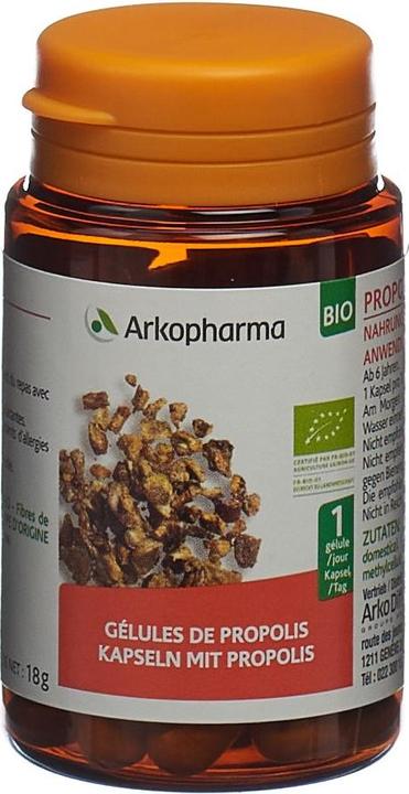 Actual product image Arkopharma Arkocaps Bio Propolis Kapseln (40 Piece, Capsules, 40 g)
