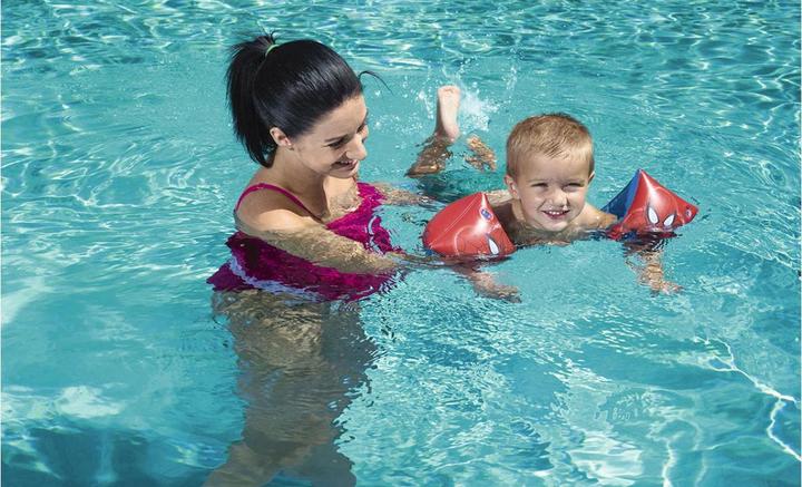 Actual product image Bestway Water wings Spider Man