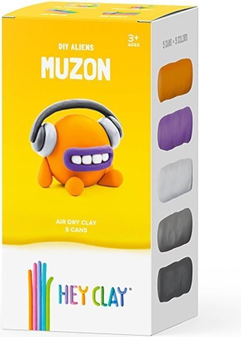 Actual product image Hey Clay Obcy Muzon plastic clay