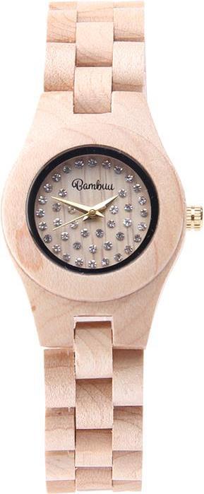 Image du produit Bambuu Horloge en bois (Montre analogique, 29 mm)