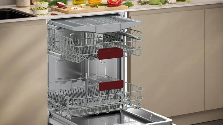 Immagine prodotto Neff N 50, Lavastoviglie integrata, 60 cm, Acciaio spazzolato, S145EVS04E