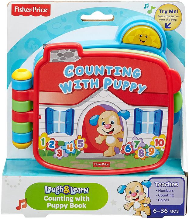 Actual product image Fisher-Price Learning fun doggie number book (IT)