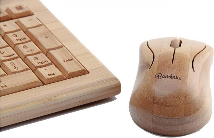 Actual product image Bambuu Bamboo keyboard (CH, Wireless)
