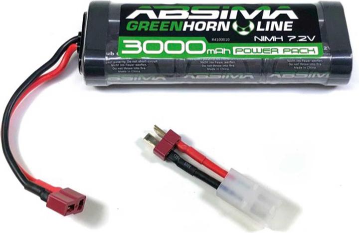 Produktbild Absima Modellbau-Akkupack (NiMh) 7.2 V 3000 mAh Softcase Tamiya (7.20 V, 3000 mAh)