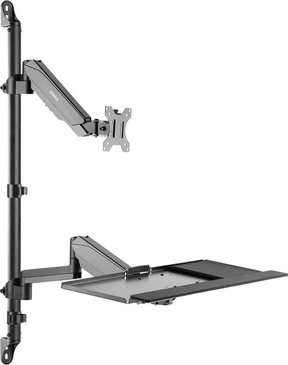 Produktbild SpeaKa Professional SP-MM-710 1 Stück Monitor-Wandhalterung 43,2cm (17/ ) - 81,3cm (32/ ) Höhenve (Wand, 32.01")