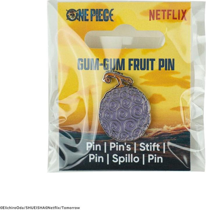 Produktbild Cinereplicas One Piece Ansteck-Pin Gum-Gum Fruit