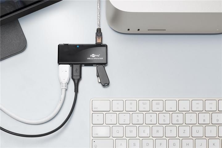 Produktbild Goobay Mini USB2.0 HUB (4 Ports)