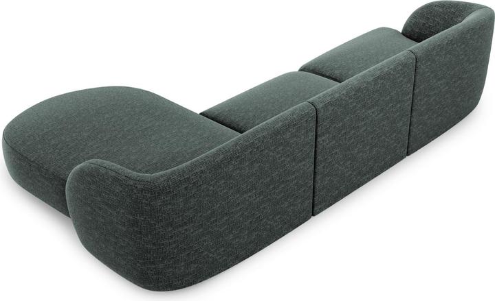 Image du produit Micadoni Canapé D'Angle Droit, "Miley", 4 Places, 255x156x70Fabriqué en Europe (Canapé d'angle)