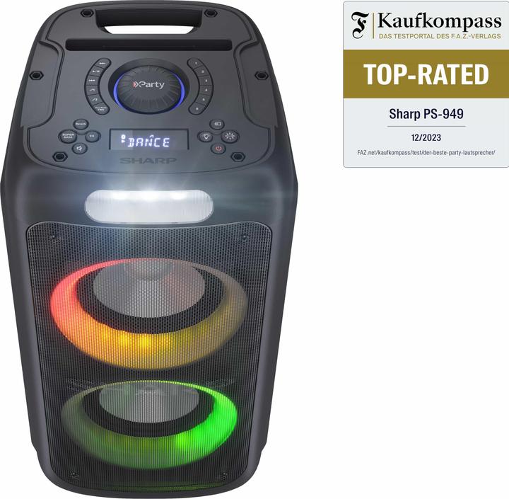 Actual product image Sharp PS-949 (12 h, Rechargeable battery operated, Electrical connection)