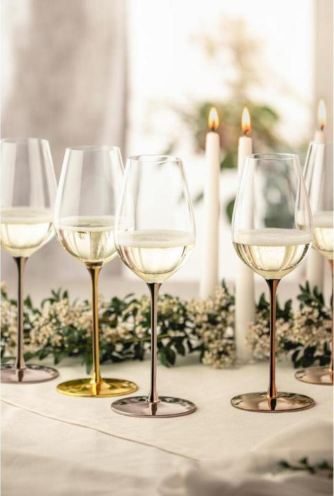 Immagine prodotto Eisch Essenca SensisPlus Gold Edition Allround-Weingläser (40 cl, 2 Occhiali, Bicchieri da vino bianco)