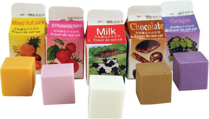 Actual product image Kikkerland Scented eraser