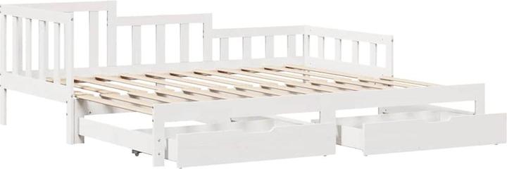 Produktbild VidaXL Tagesbett Ausziehbar mit Schubladen (Bettsofa)