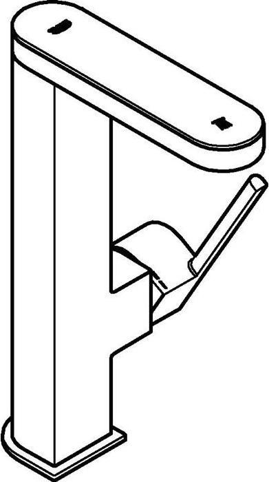 Actual product image Grohe Plus single-lever basin mixer with digital display L-Size