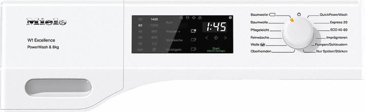 Actual product image Miele WED335 WPS D PWash&8kg (8 kg, Right)