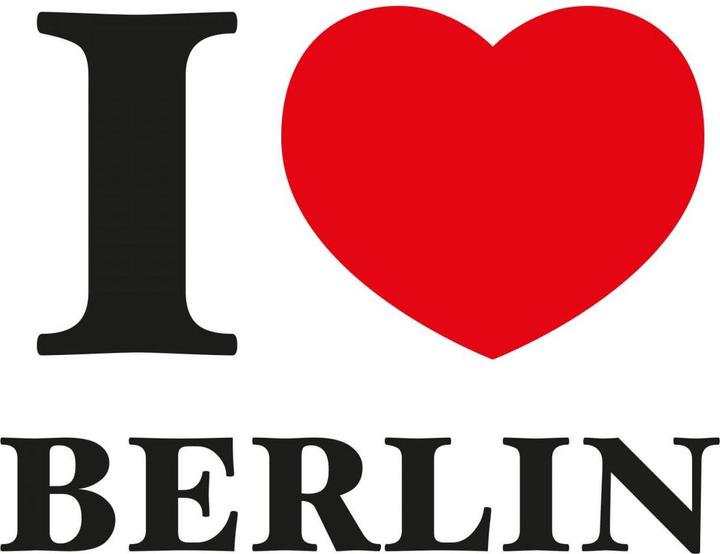Produktbild Trenddeko I love Berlin (60 x 48 cm)