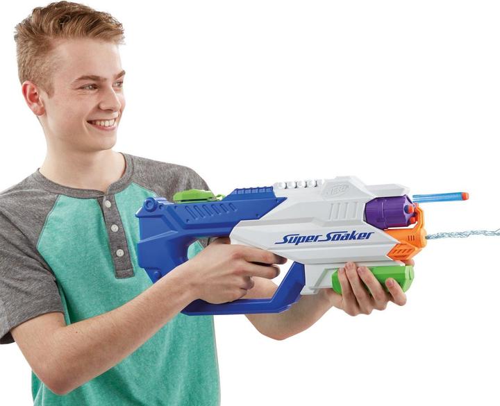 Actual product image Nerf Dart Fire water pistol, Super Soaker