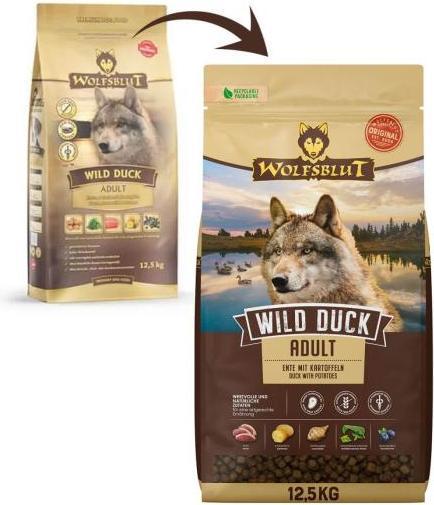 Immagine prodotto Wolfsblut Anatra selvatica (Adulto, 1 pz., 12500 g)