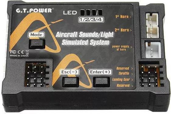 Image du produit G.T. Power Sons d'avion Système de simulation de lumière