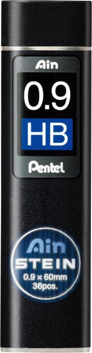 Immagine prodotto Pentel Ain Pietra (Mine di ricambio, Nero, 0.90 mm)