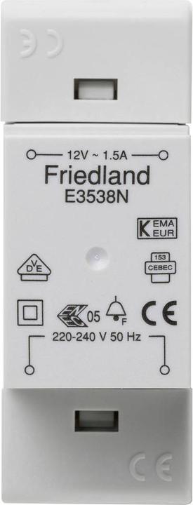 Friedland Klingeltransformator E38N