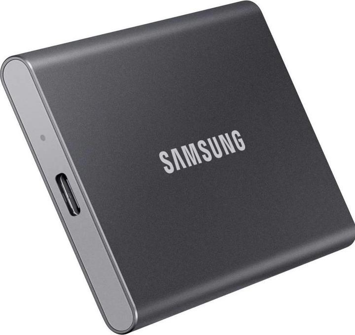 Actual product image Samsung Portable T7 Titan Grey (4000 GB)