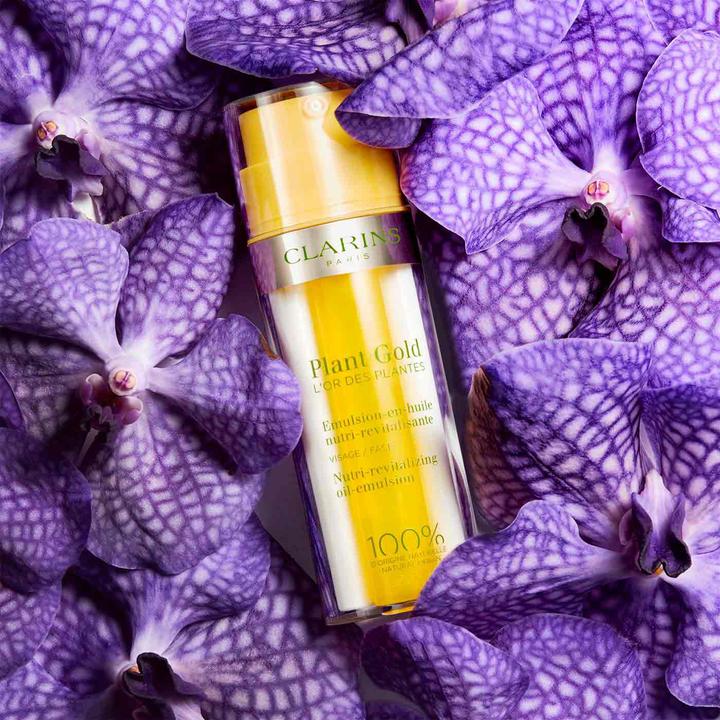 Actual product image Clarins Aroma Plant Gold Nutri-Revitalizing Oil Emulsion (35 ml, Day cream)