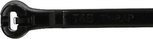 Produktbild ABB Kabelbinder 281x3,6mm (Kunststoffkabelbinder, 281.94 mm, 100 Stk.)
