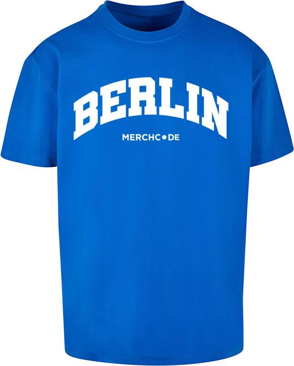 Actual product image Merchcode Berlin Wording - Heavy Oversize Tee - 117503 (M)