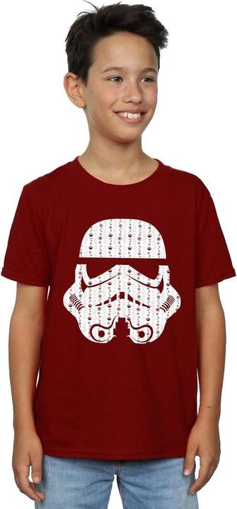 Immagine prodotto Star Wars Christmas Stormtrooper Helmet Maglietta Ragazzi (152, 158)