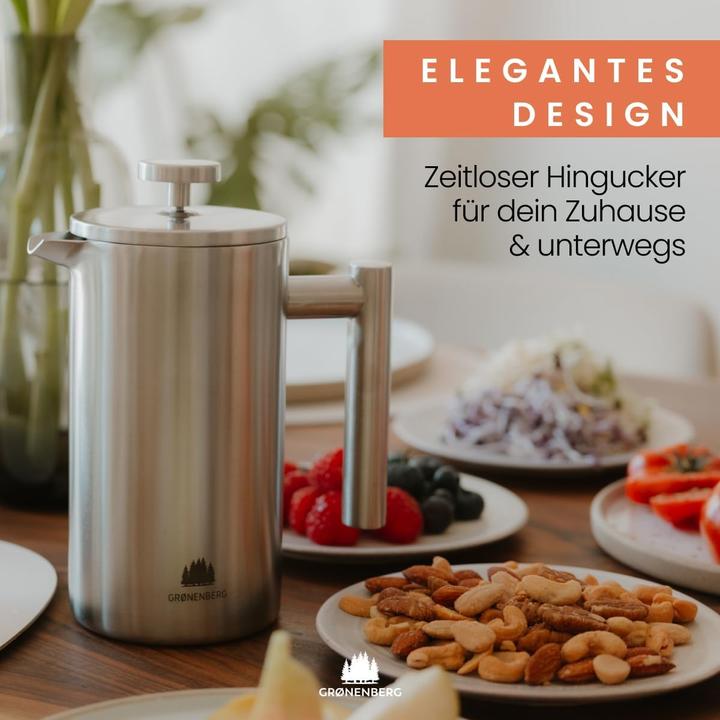 Produktbild Groenenberg French Press aus Edelstahl (1 l)