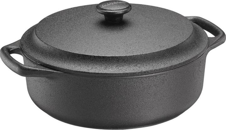 Produktbild Skeppshult Gusseisen Topf / Bräter 24 cm 0300 (24 cm, Bräter + Schmortopf, Gusseisen)