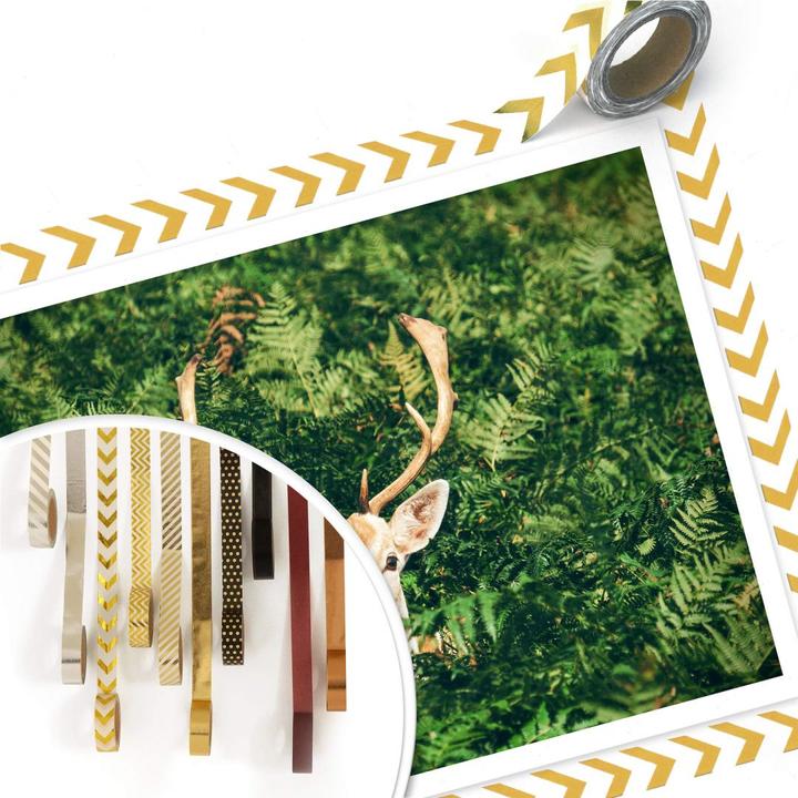 Actual product image Trenddeko Hide and seek in the forest (80 x 60 cm)