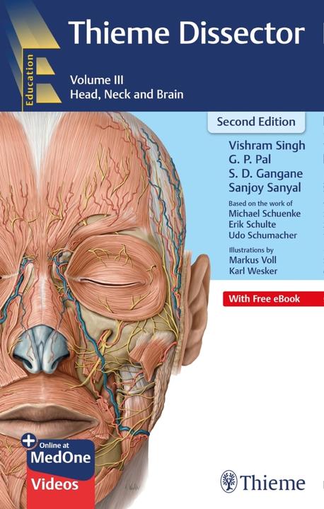 Produktbild Thieme Dissector Volume 3 (Vishram Singh, Sanjoy Sanyal, S D Gangane, G P Pal, Englisch)