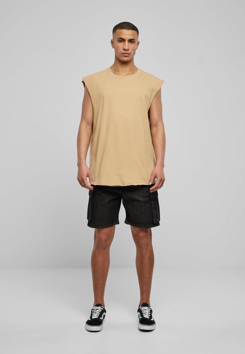 Actual product image Urban Classics Open Edge Sleeveless Tee (M)