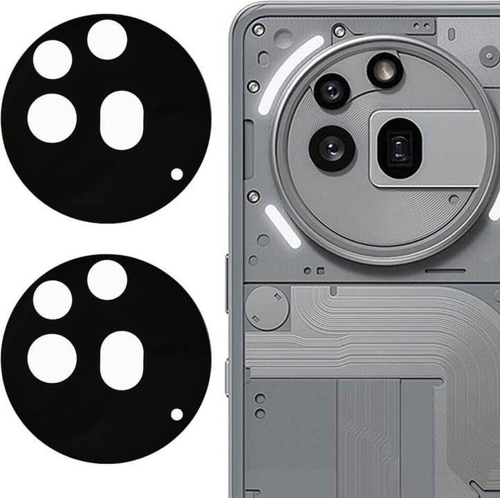 Produktbild Cover-Discount Nothing Phone (3a) Pro - 2 Stk. Panzerglas Kamera (2 Stück, Nothing Phone (3a) Pro)