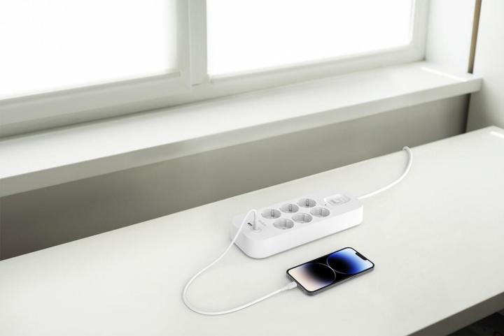 Actual product image Belkin Surgemaster surge protection (6 x, CEE 7/3, 2 m)
