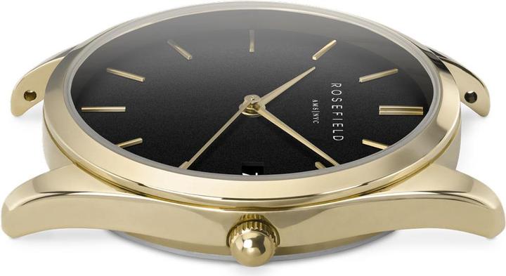 Immagine prodotto Rosefield L'asso nero oro (Orologio da polso analogico, 33 mm)