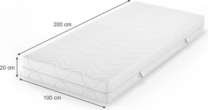 Immagine prodotto VitaliSpa Foamy (100 x 200 cm, Nucleo di schiuma)