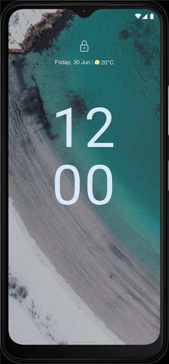 Actual product image Nokia C32 (64 GB, Charcoal, 6.52", Dual SIM, 50 Mpx, 4G)