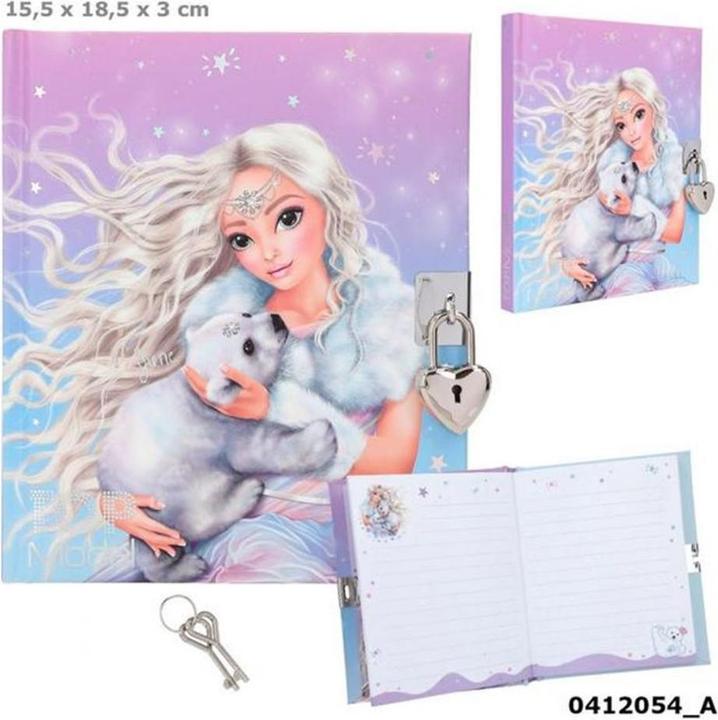 Top Model Iceworld (15.5 x 18 cm, Liniert)