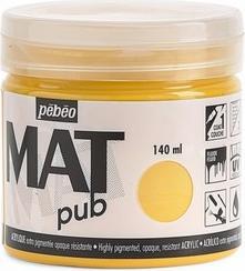 Immagine prodotto Pebeo Acrylic Mat Pub (Giallo dorato, 140 ml)